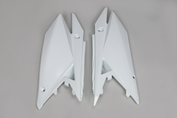 Side Panels white for Suzuki RM-Z 250 (2019-26) - RM-Z 450 (2018-26)